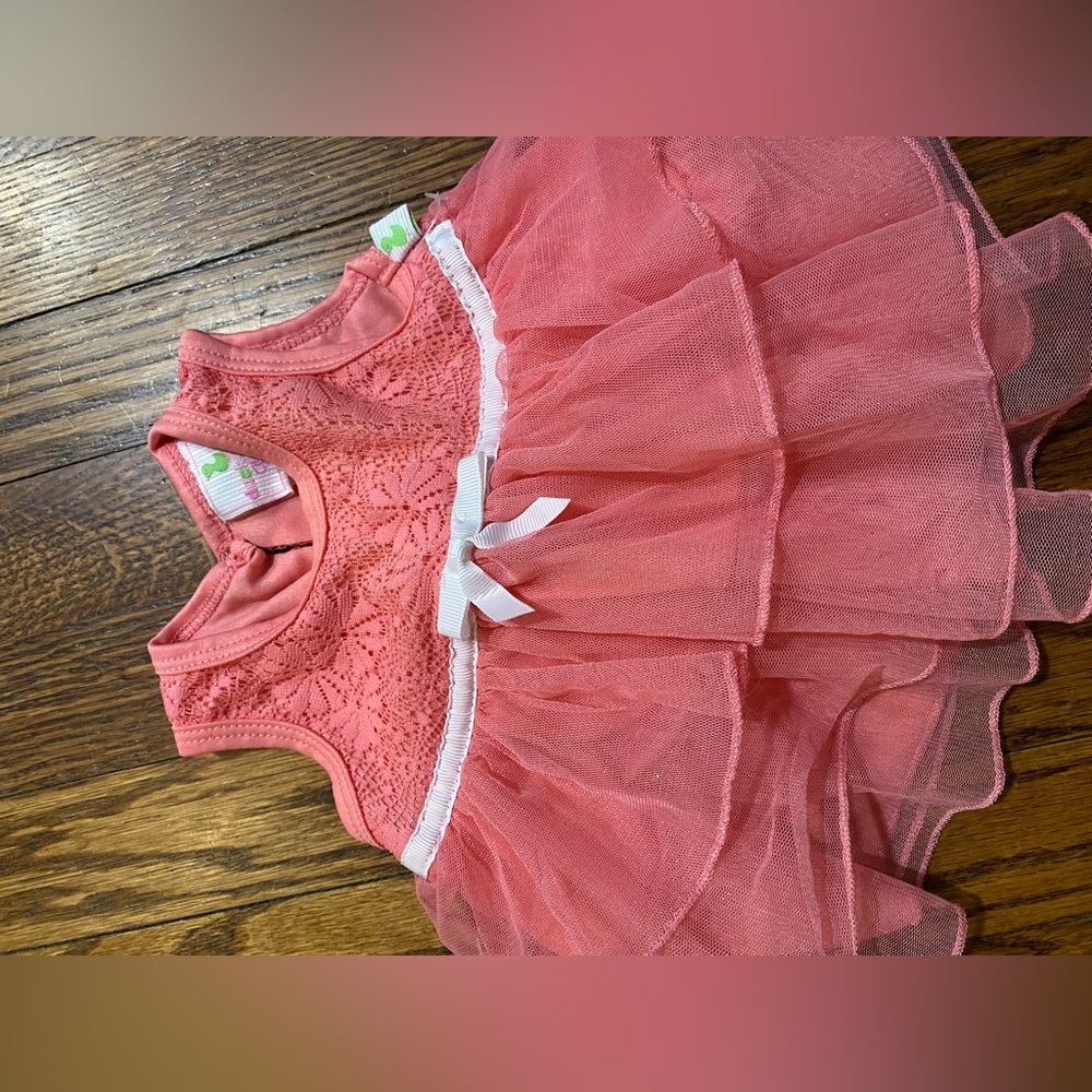 Pink baby girl dress